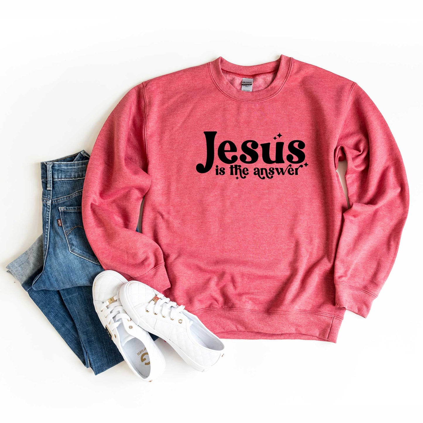 Jesus Is The Answer | Sweatshirt