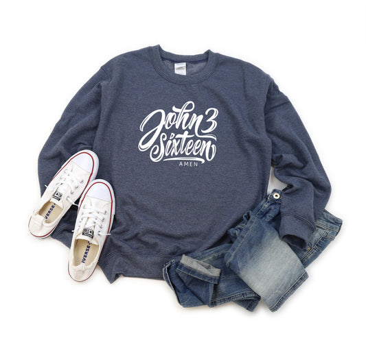 John 3 Sixteen | Sweatshirt