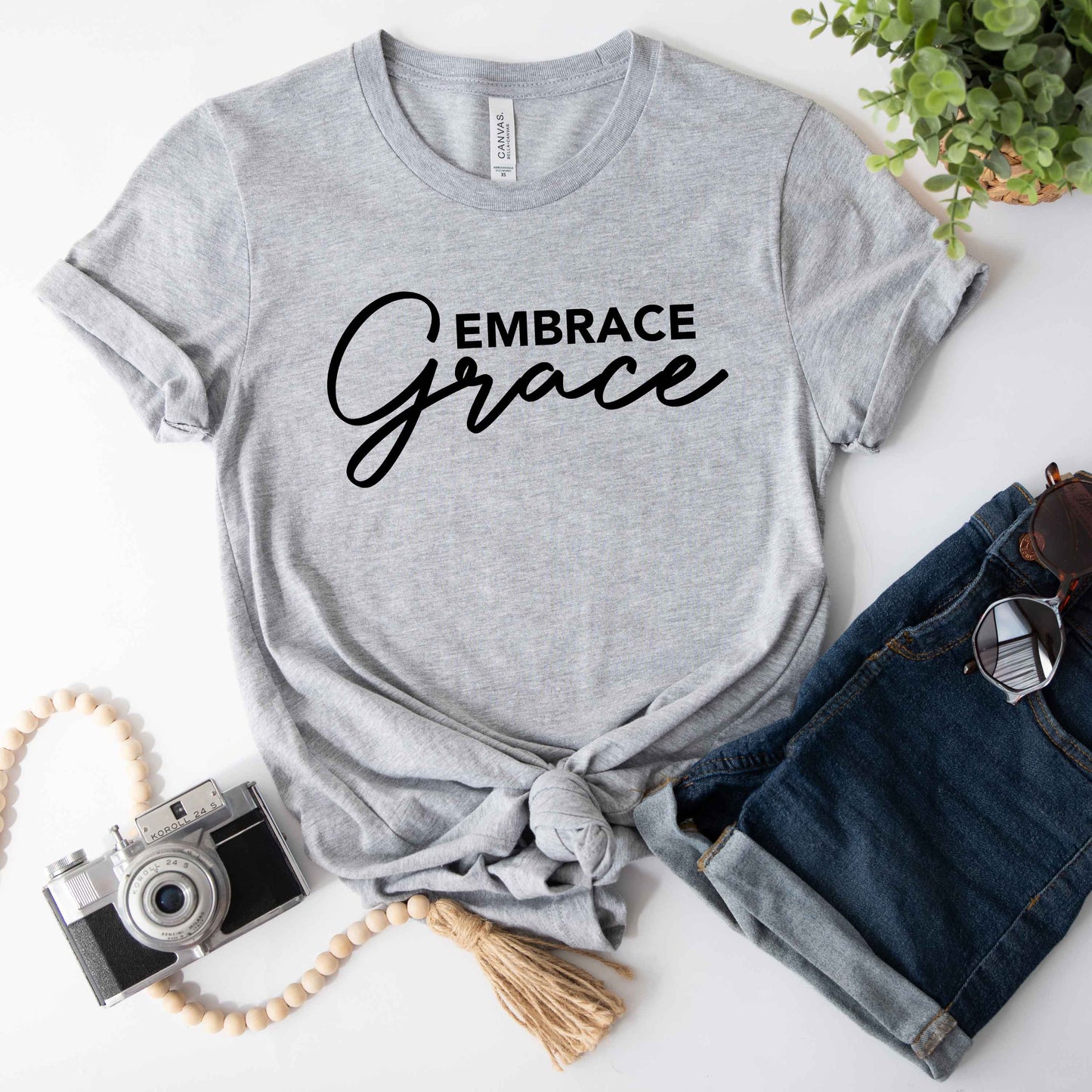 Embrace Grace | Short Sleeve Crew Neck