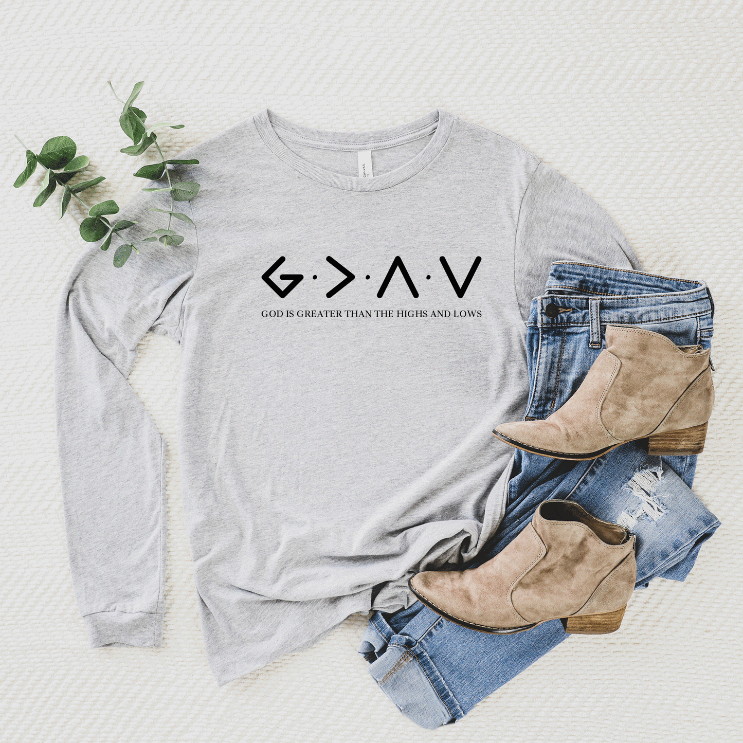 God Is Greater | Long Sleeve Crew Neck