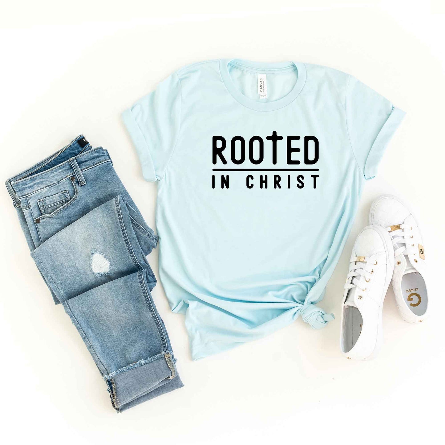 Rooted In Christ | Short Sleeve Crew Neck