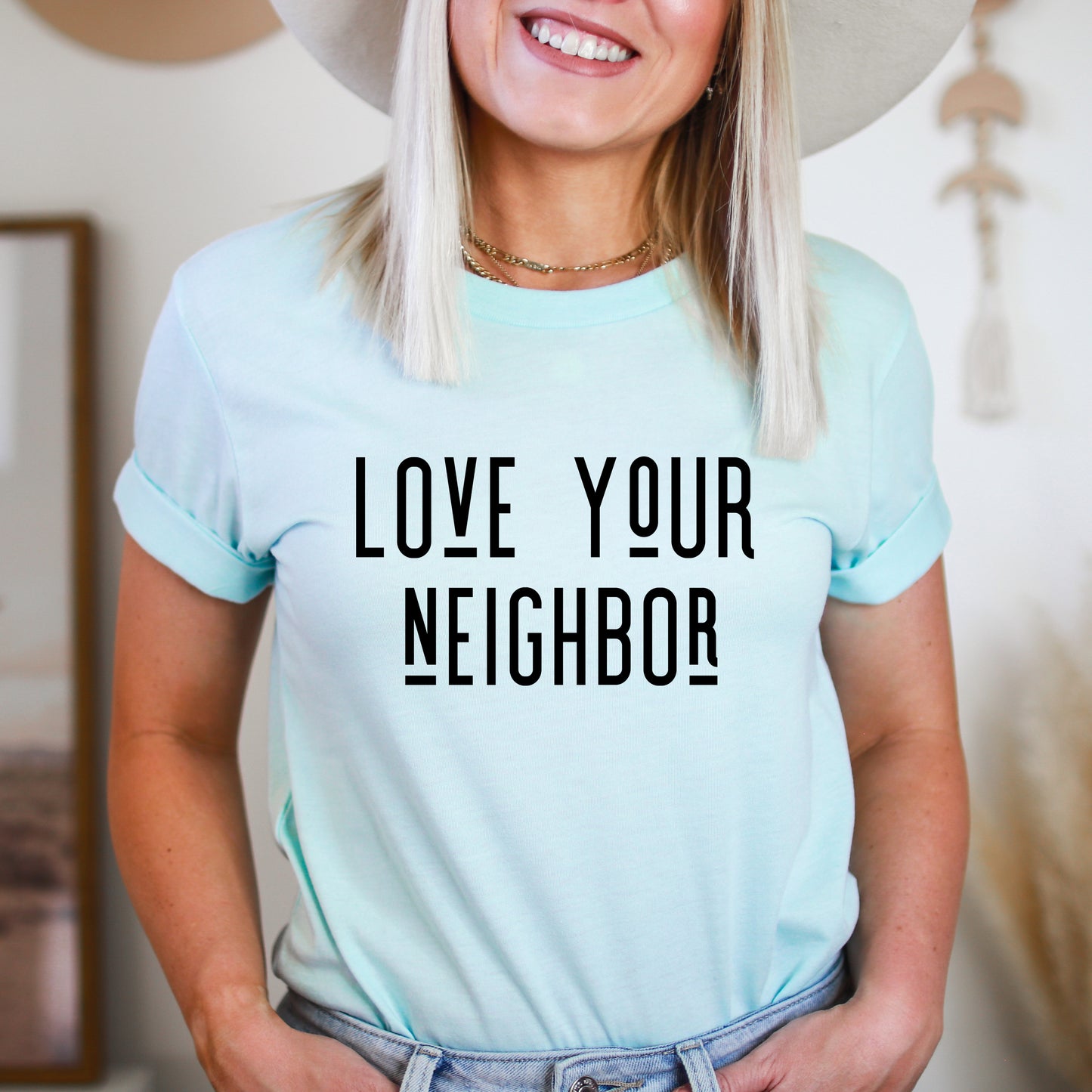 Love Your Neighbor | Short Sleeve Crew Neck