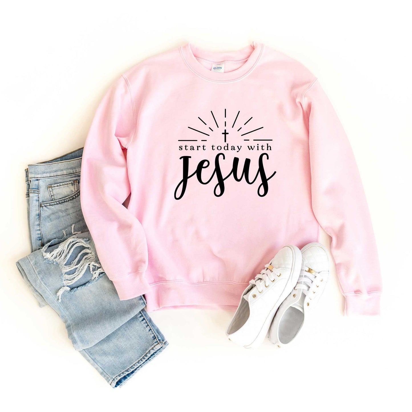 Start Today With Jesus | Sweatshirt