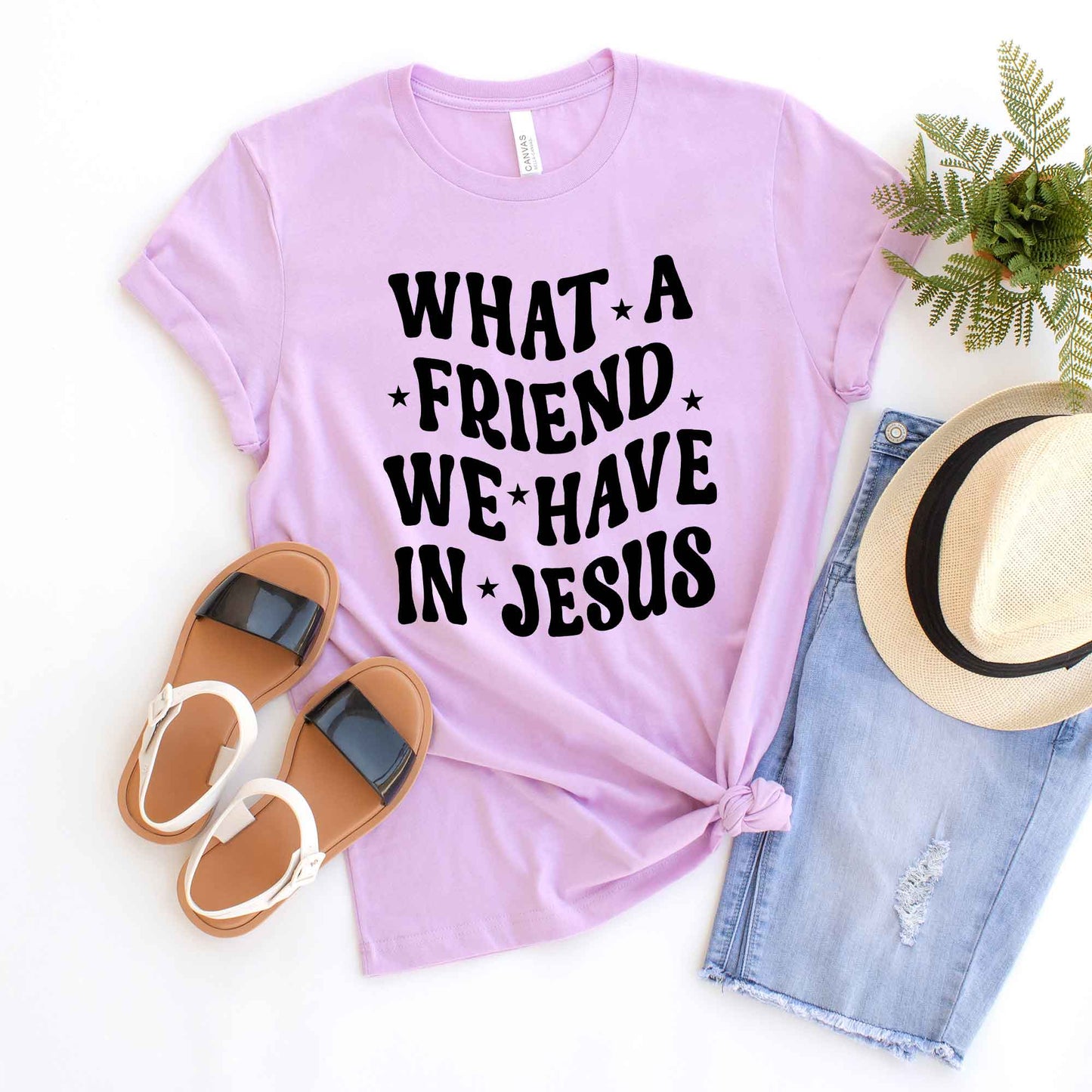 What A Friend We Have In Jesus | Short Sleeve Crew Neck
