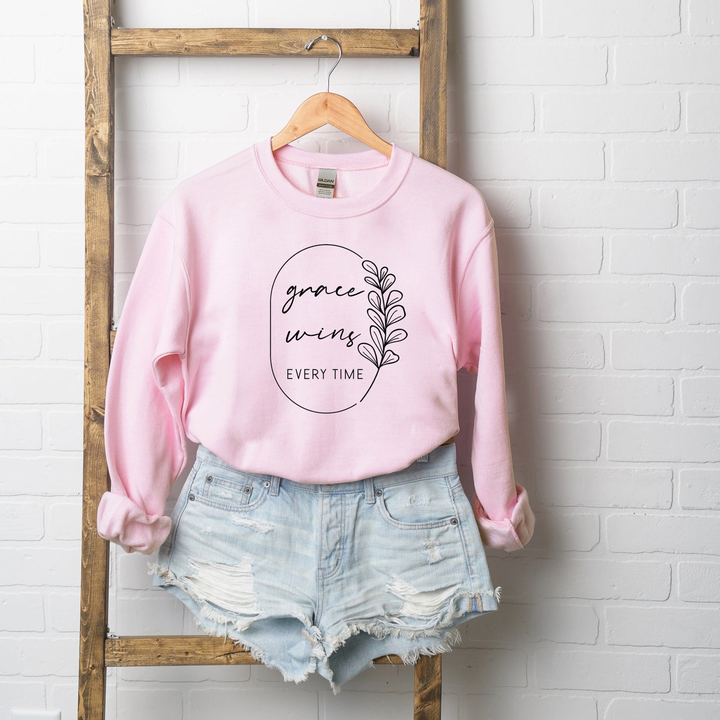 Grace Wins Every Time | Sweatshirt