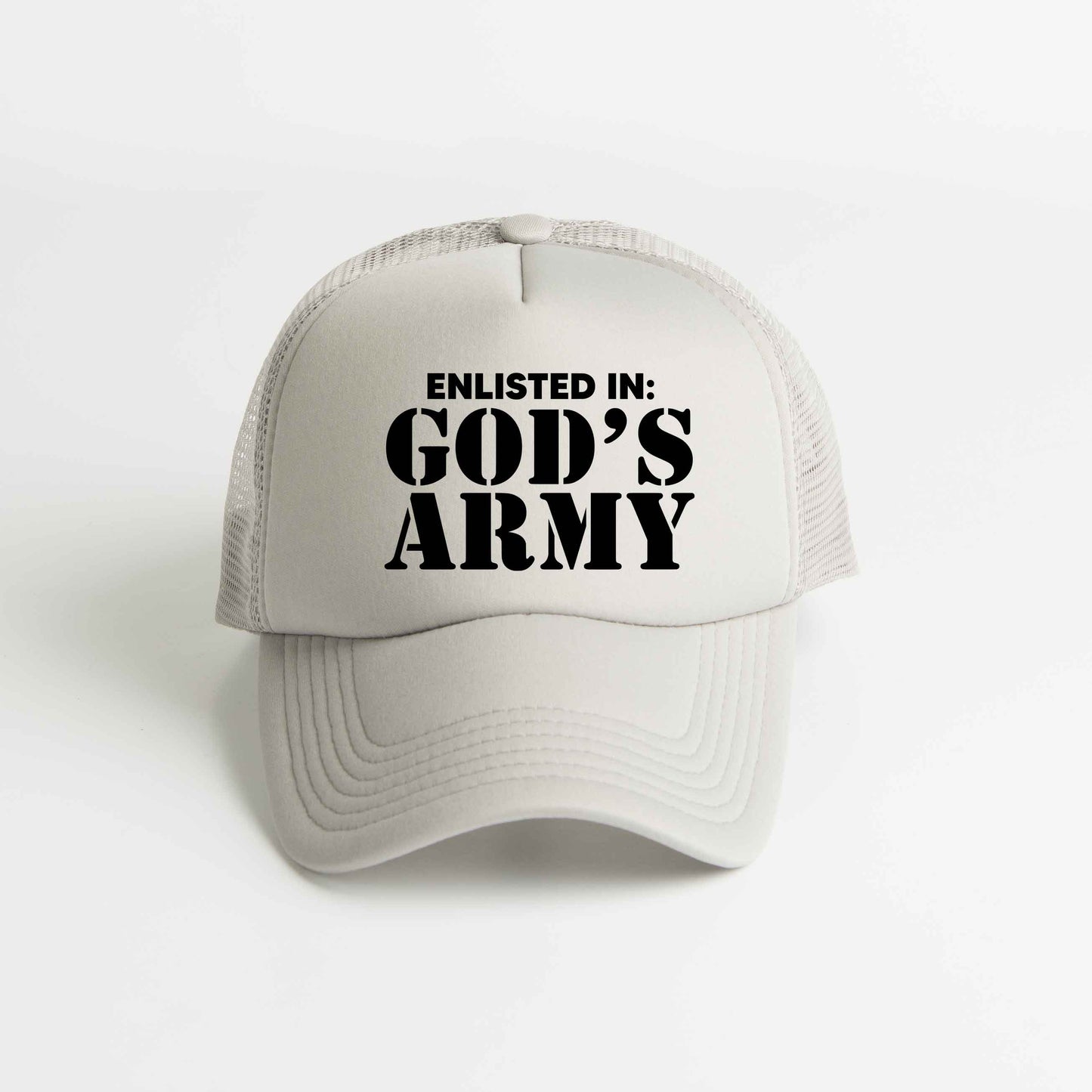 Enlist In God's Army | Foam Trucker Hat