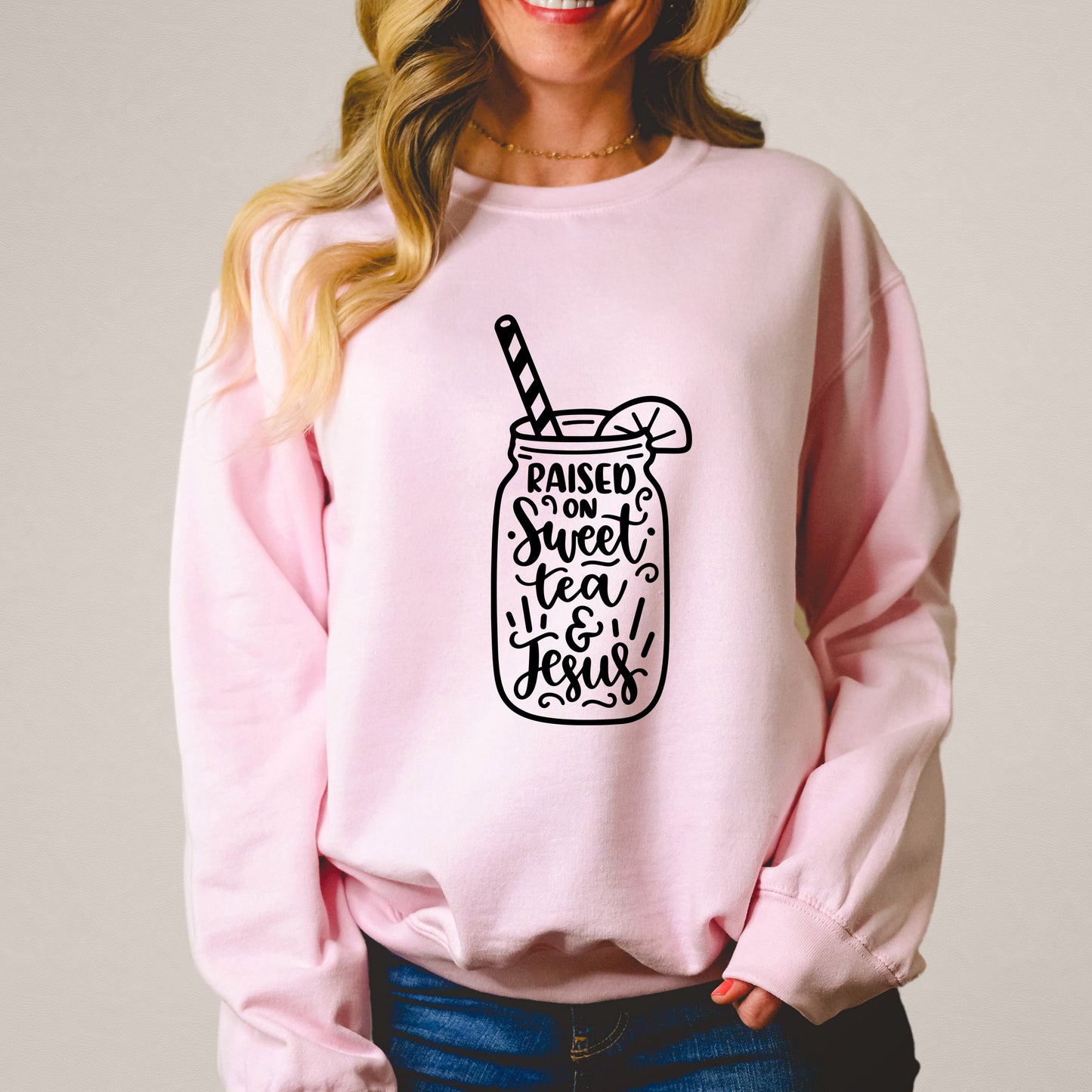 Sweet Tea And Jesus | Sweatshirt