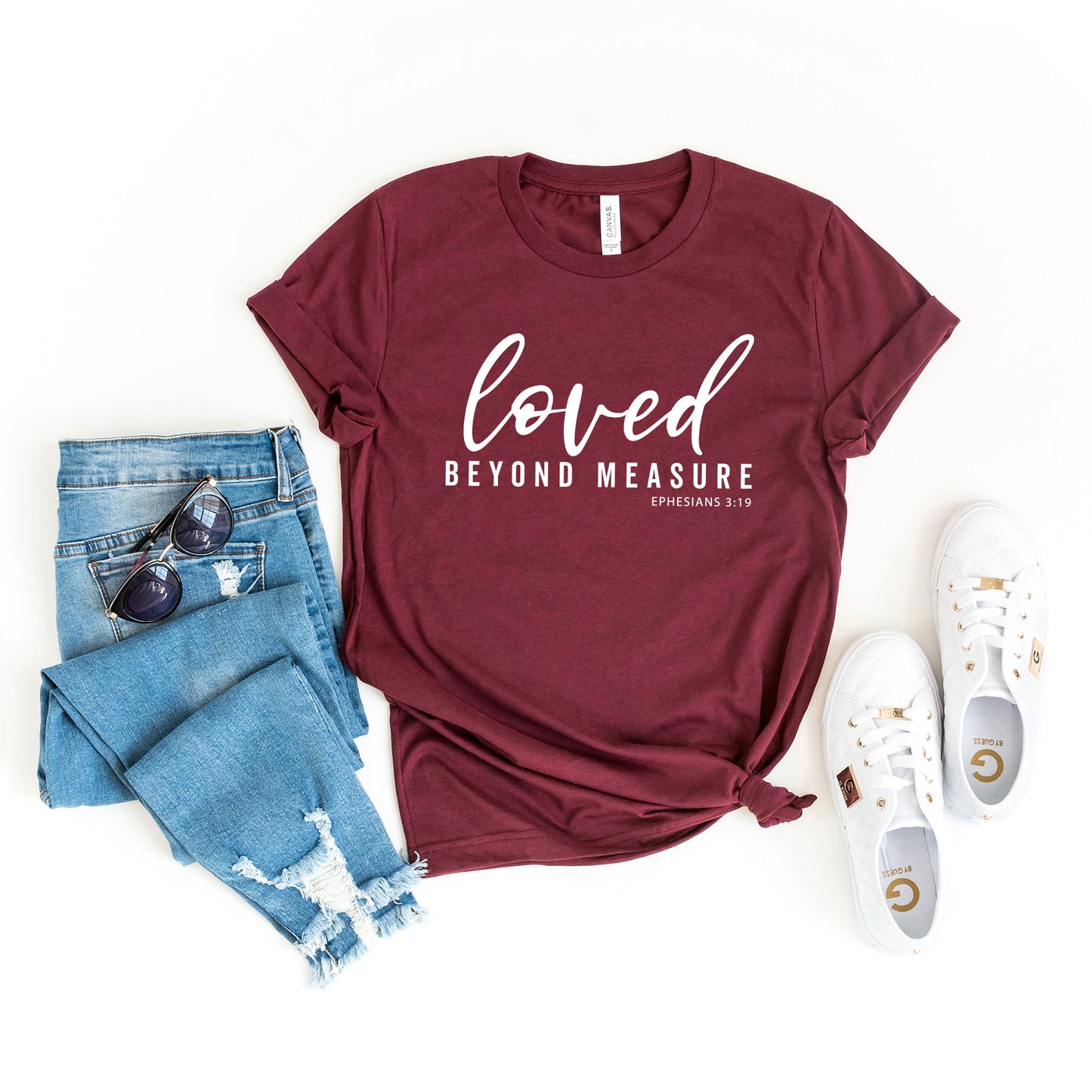 Loved Beyond Measure | Short Sleeve Crew Neck