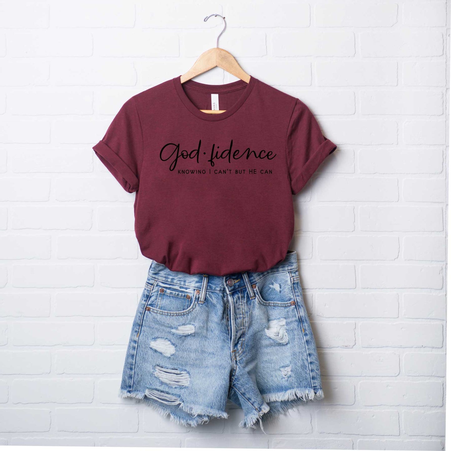 Godfidence  | Short Sleeve Crew Neck