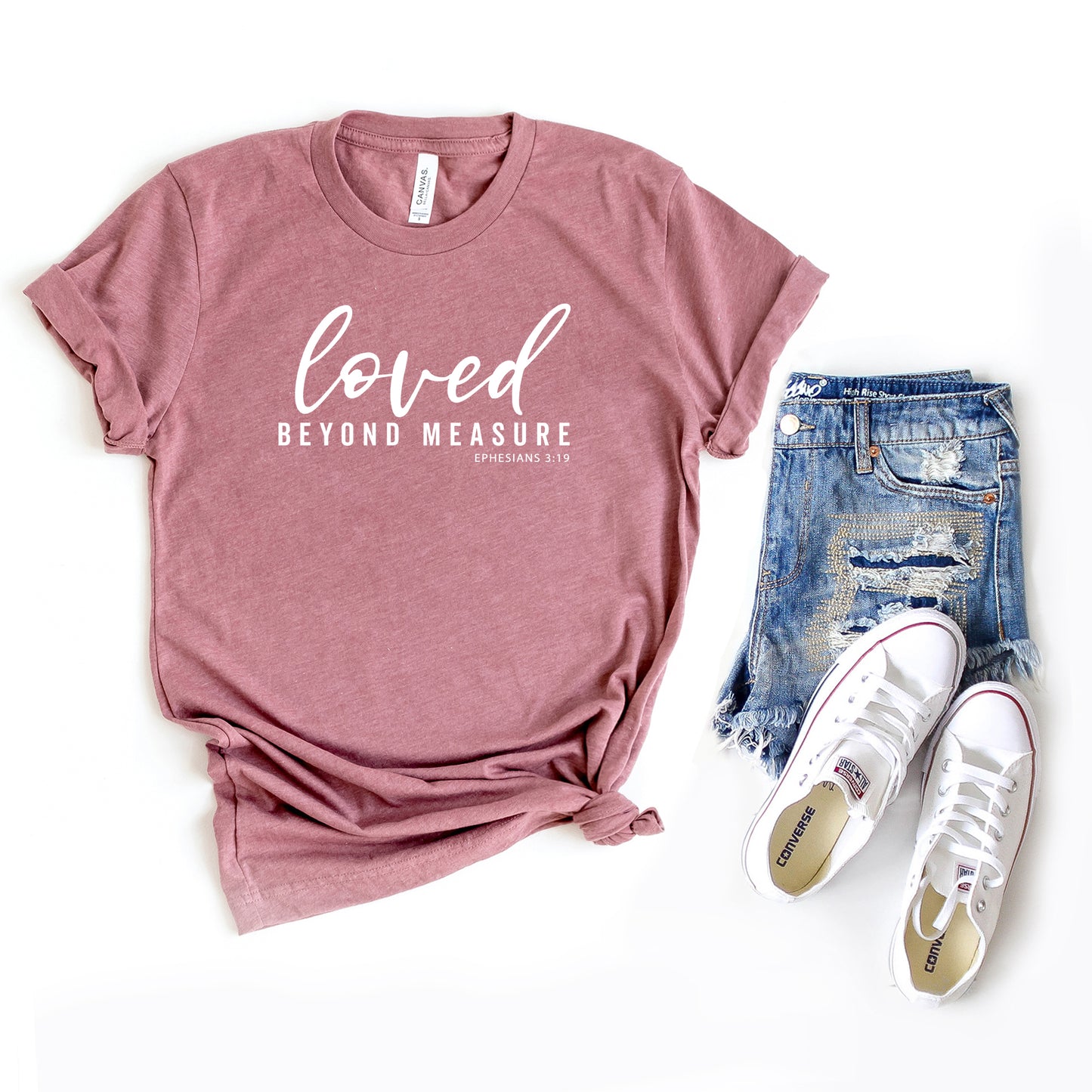 Loved Beyond Measure | Short Sleeve Crew Neck