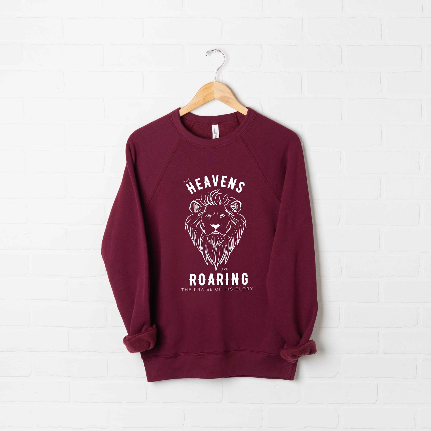 Heavens Are Roaring | Bella Canvas Premium Sweatshirt