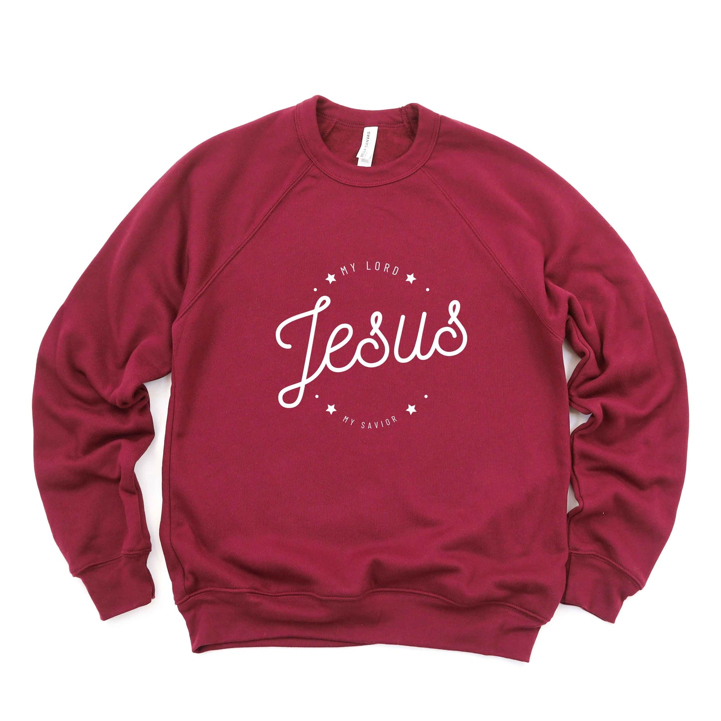 Jesus My Lord My Savior | Bella Canvas Premium Sweatshirt