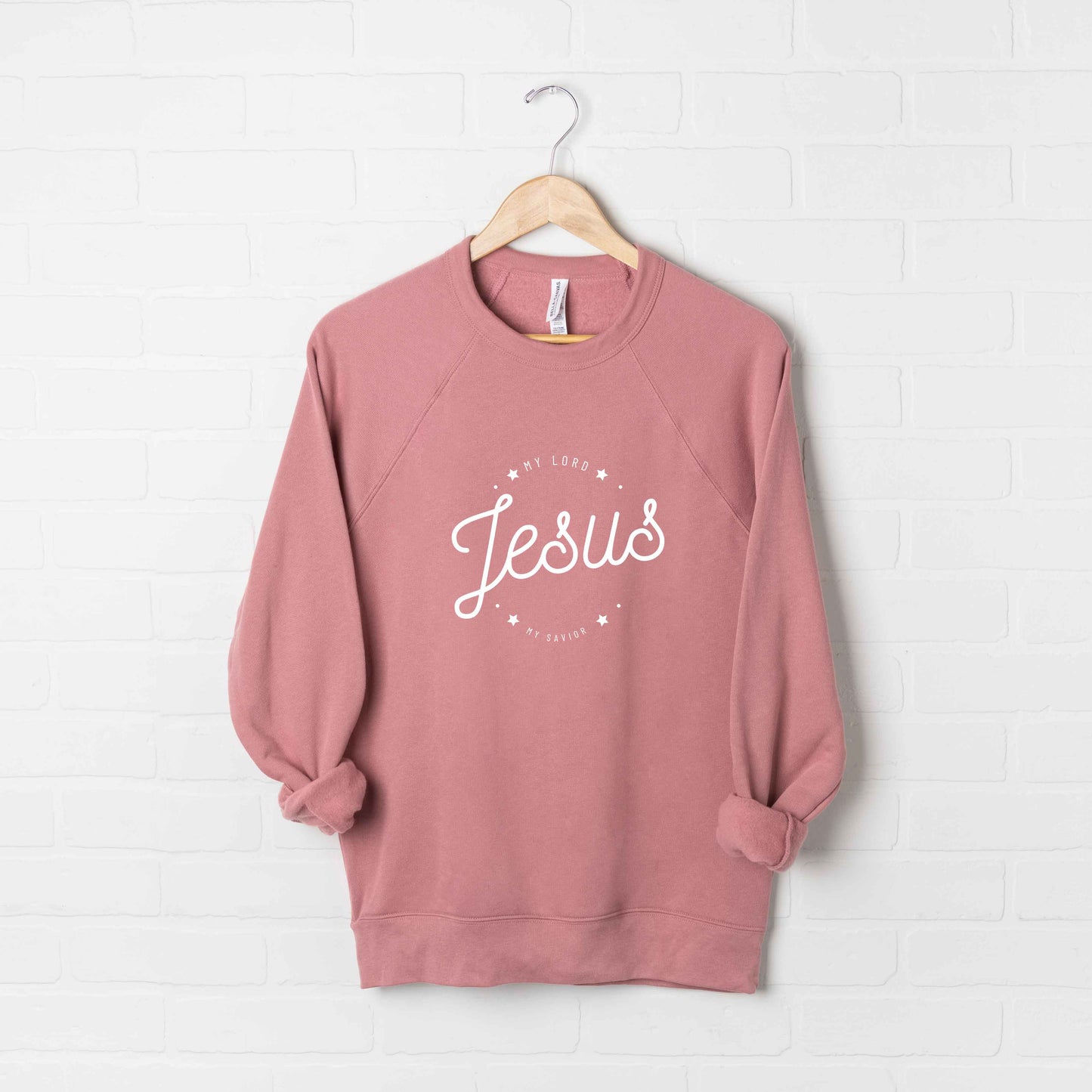 Jesus My Lord My Savior | Bella Canvas Premium Sweatshirt