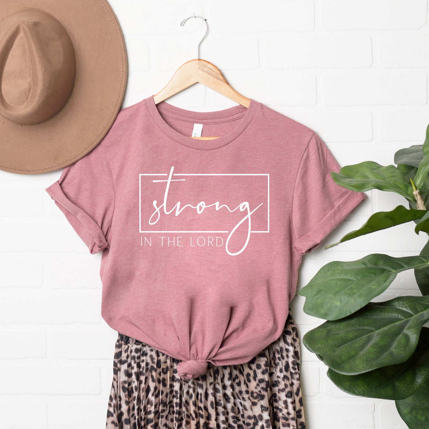 Strong In The Lord | Short Sleeve Crew Neck