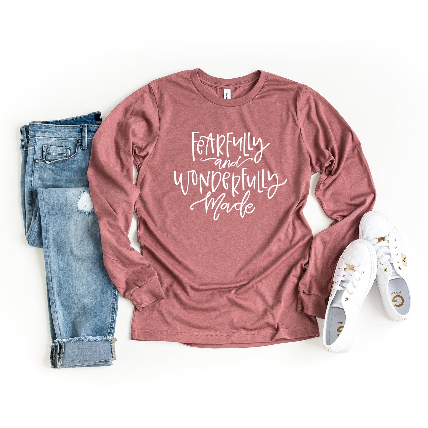 Fearfully And Wonderfully Made | Long Sleeve Crew Neck