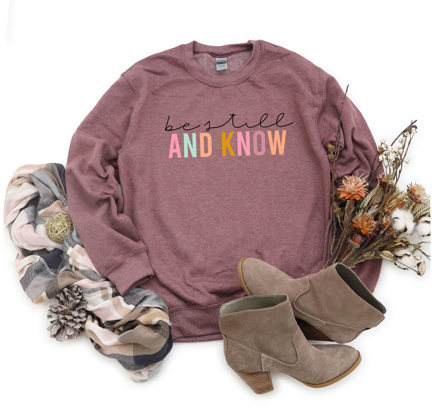 Be Still And Know Colorful | Sweatshirt