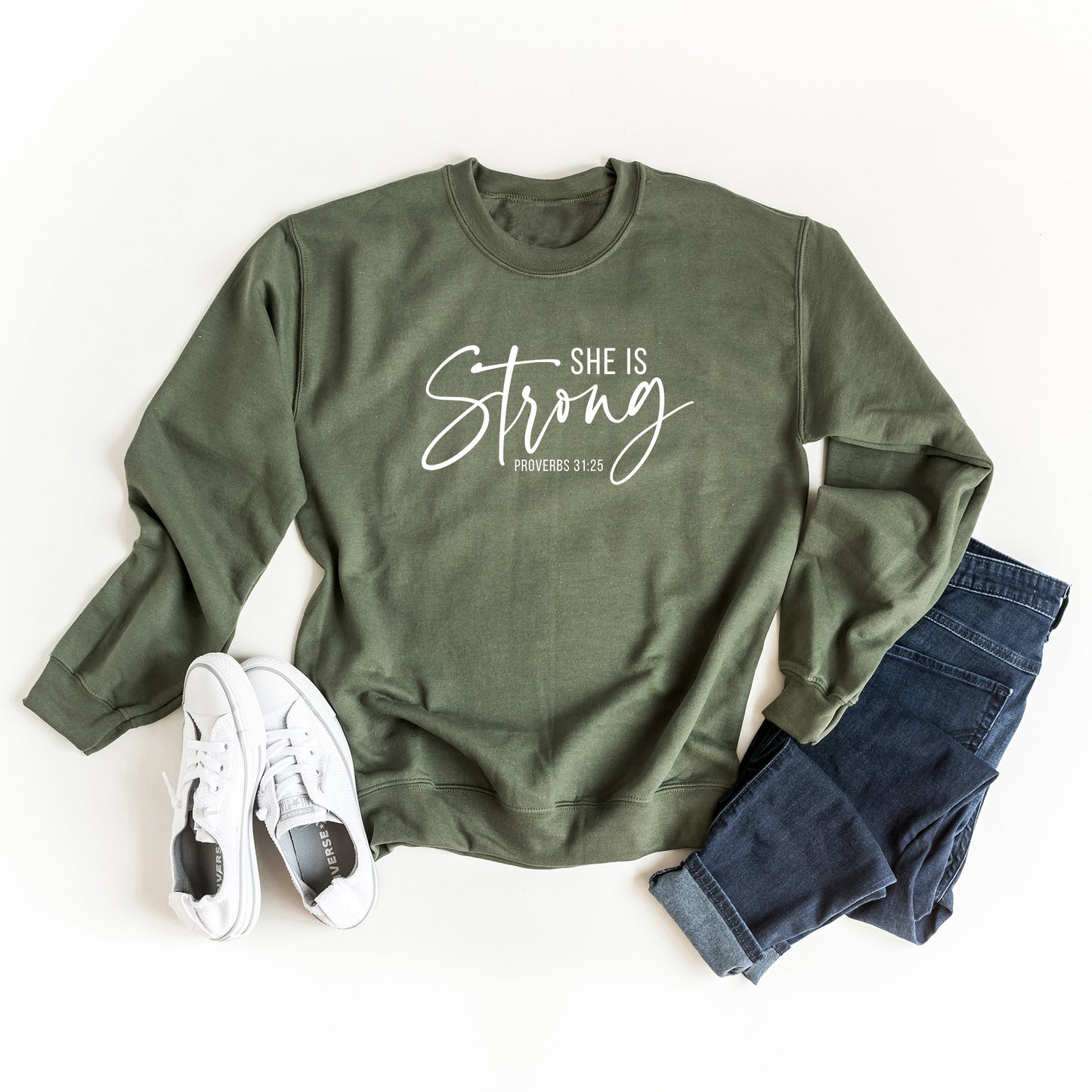 She Is Strong | Sweatshirt