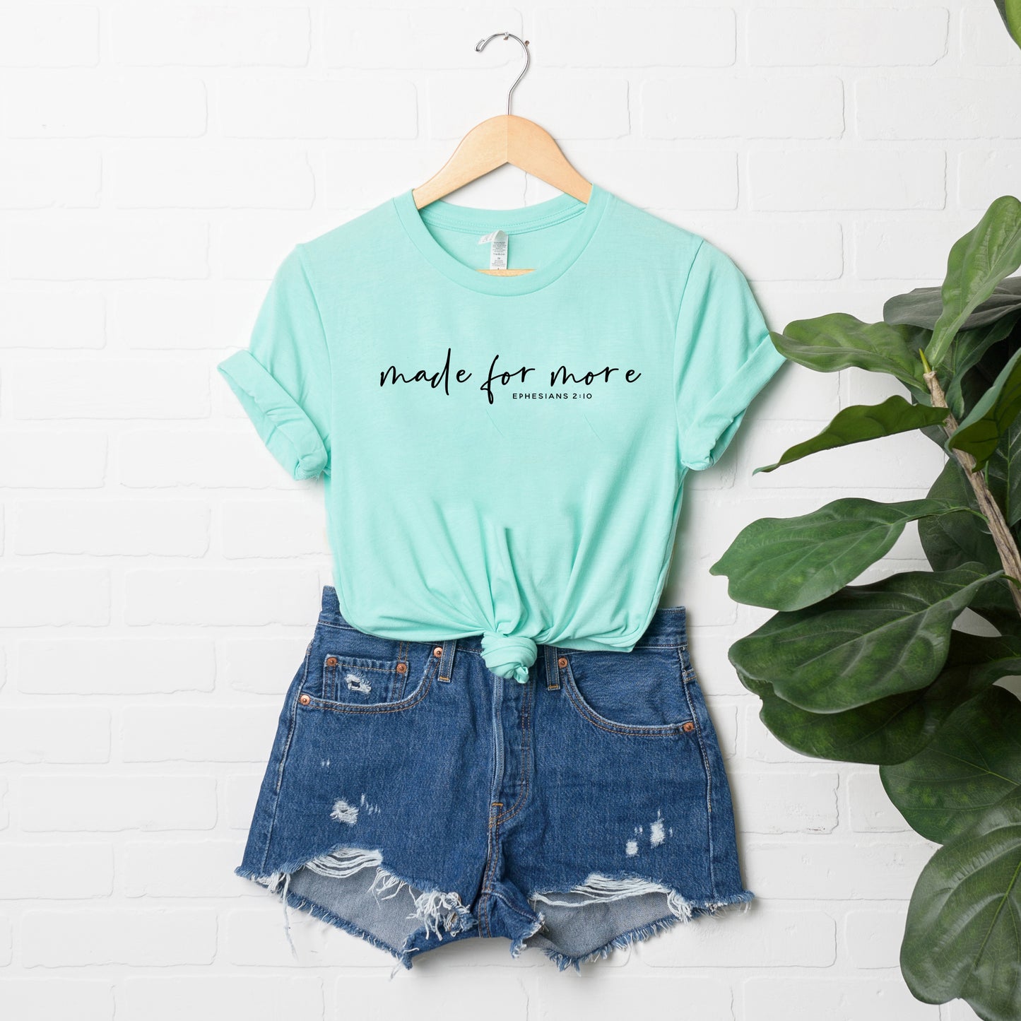 Made For More Scripture | Short Sleeve Crew Neck