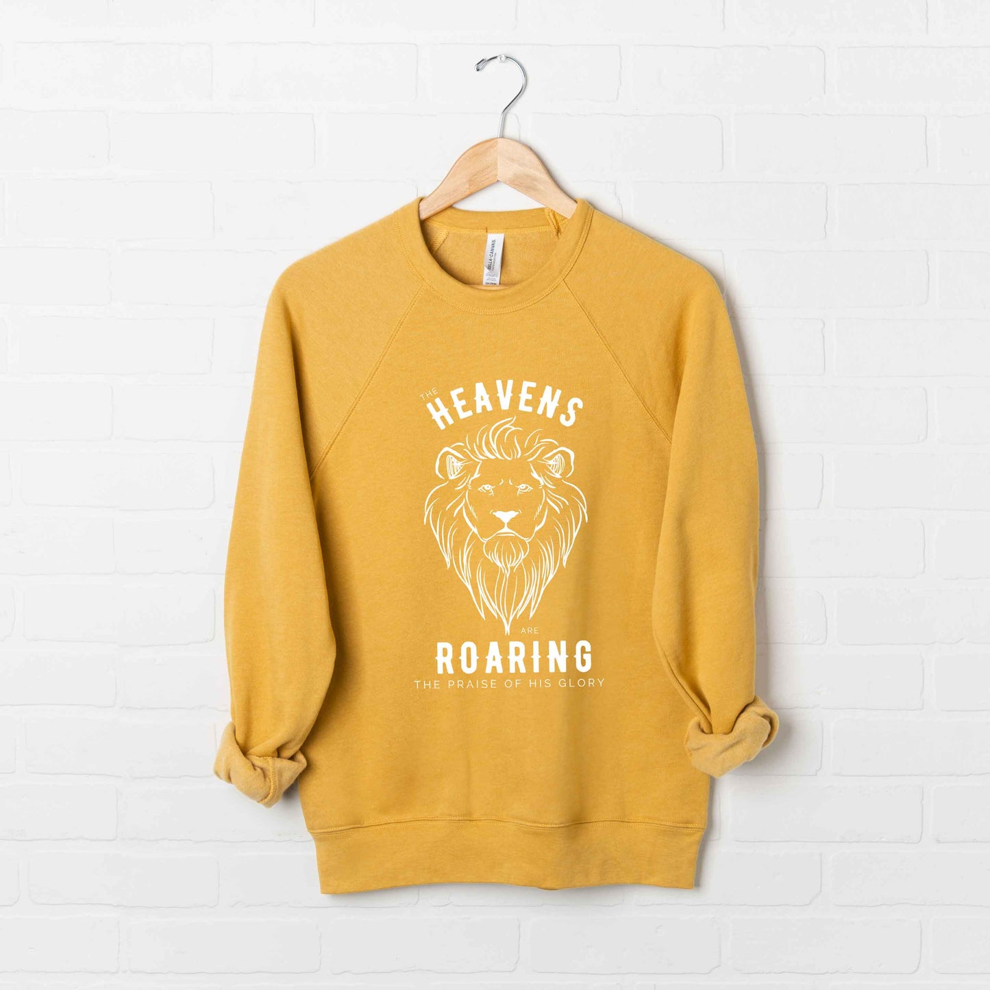 Heavens Are Roaring | Bella Canvas Premium Sweatshirt