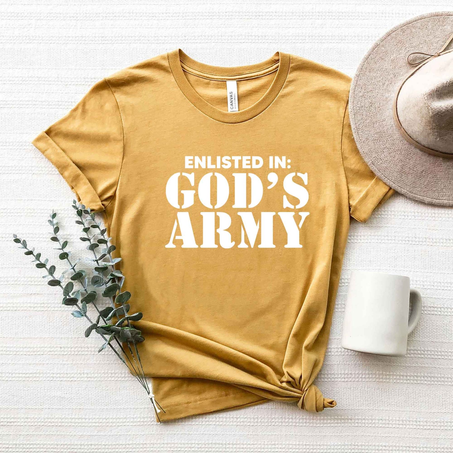 Enlist In God's Army | Short Sleeve Crew Neck