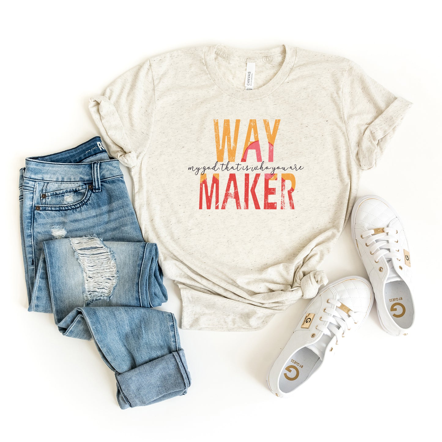 My God Waymaker | Short Sleeve Crew Neck