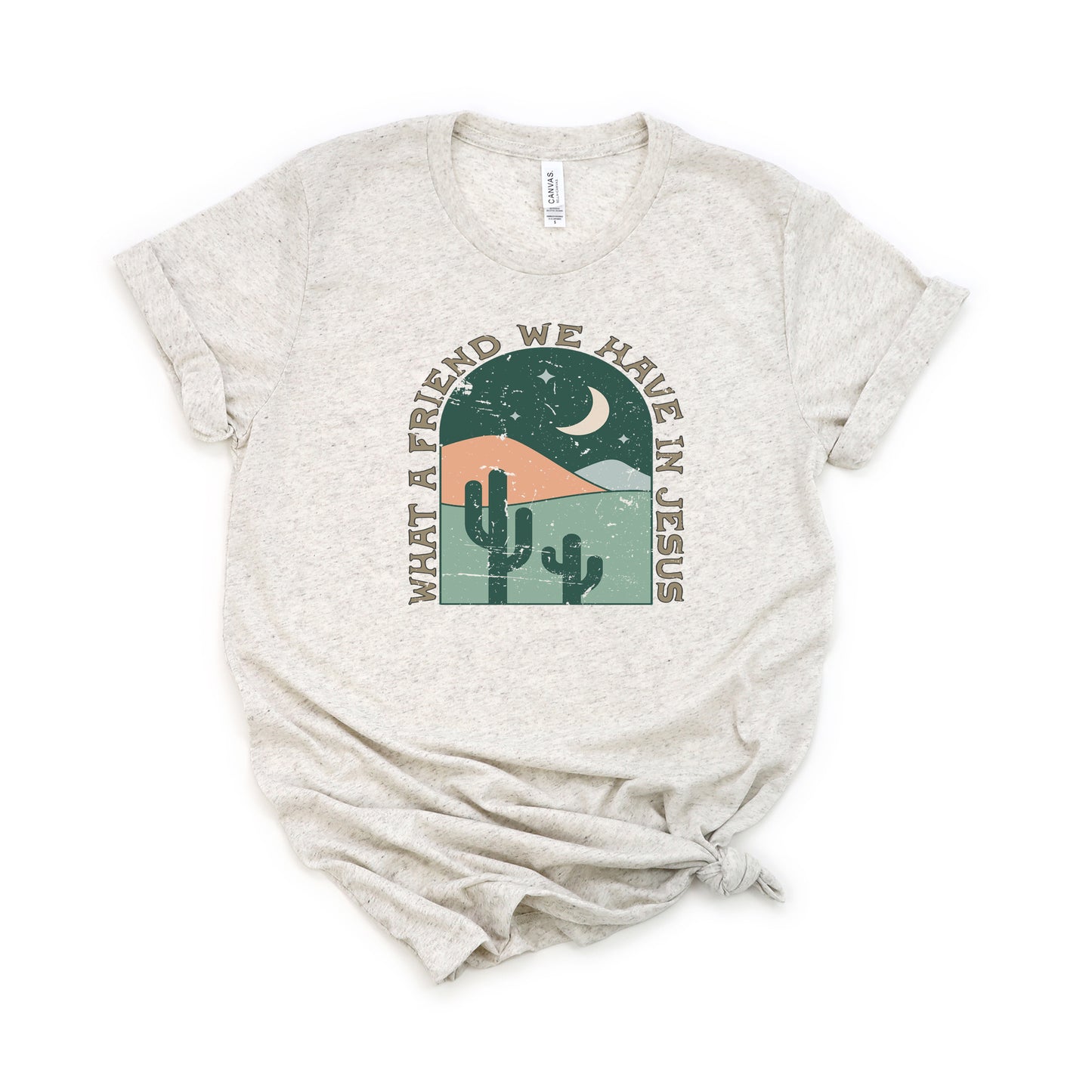 Vintage What A Friend | Short Sleeve Crew Neck