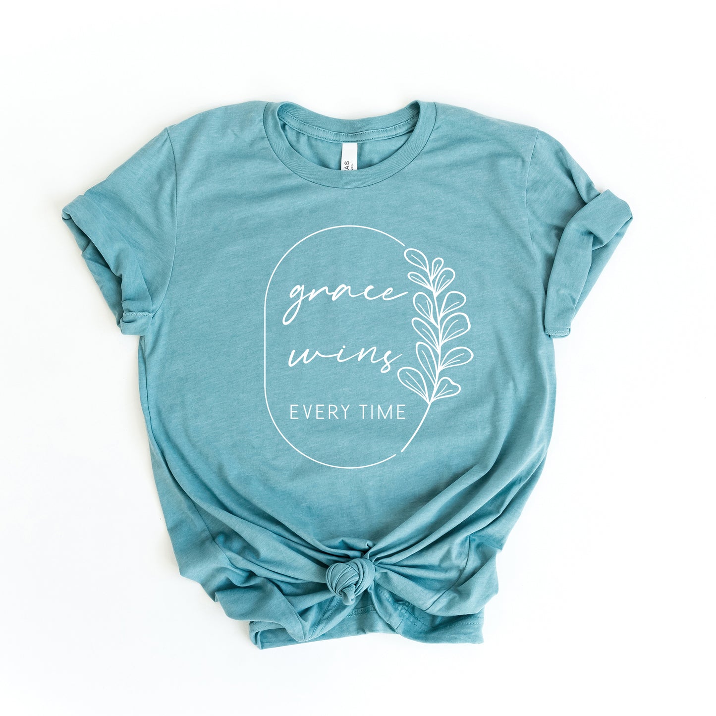 Grace Wins Every Time | Short Sleeve Crew Neck