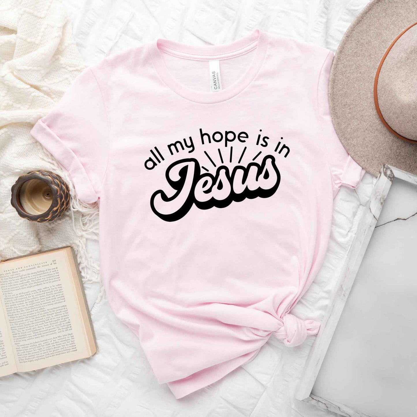 All My Hope Is In Jesus | Short Sleeve Crew Neck