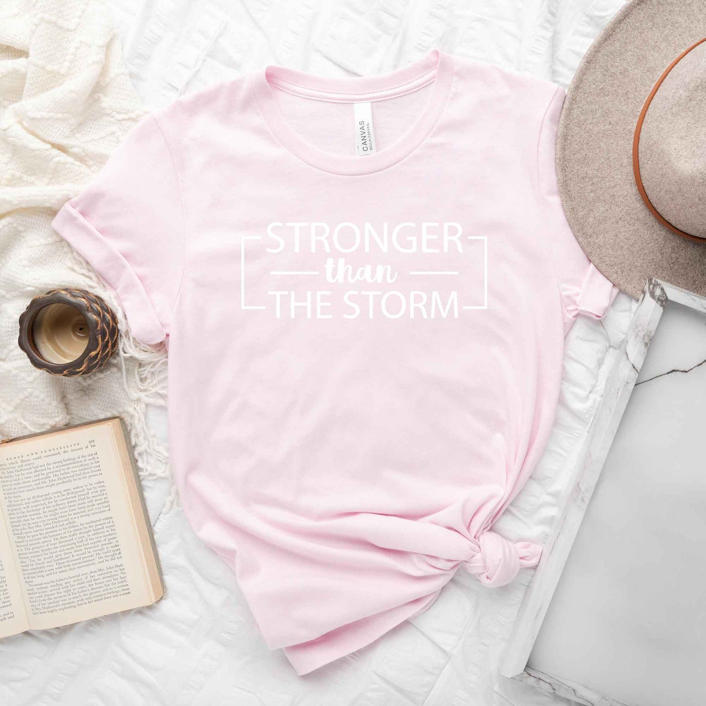 Stronger Than The Storm | Short Sleeve Crew Neck