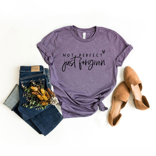 Not Perfect Just Forgiven | Short Sleeve Crew Neck