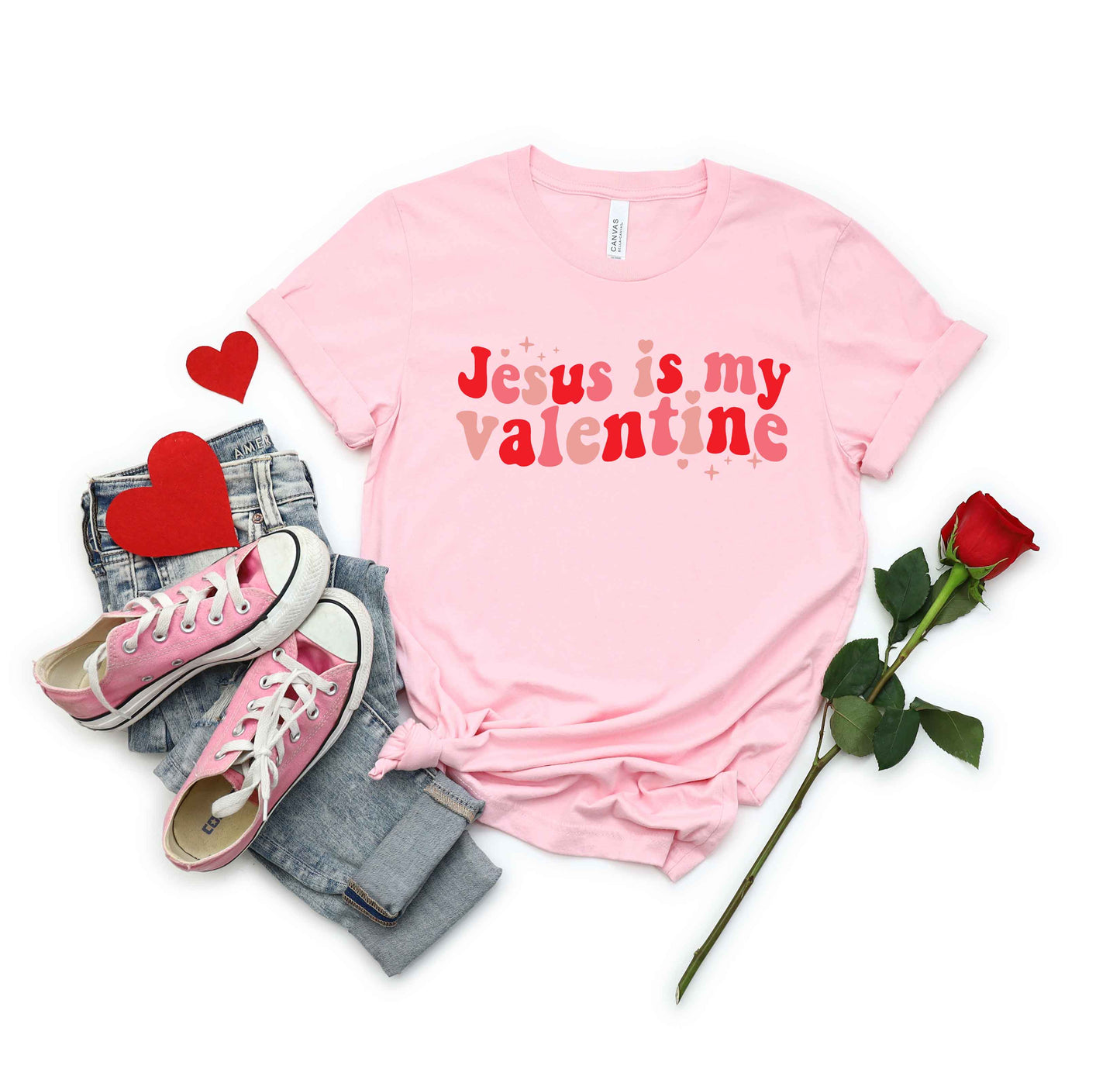 Jesus Is My Valentine | Short Sleeve Crew Neck