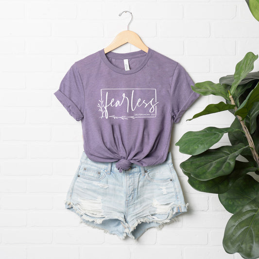 Fearless Scripture | Short Sleeve Crew Neck