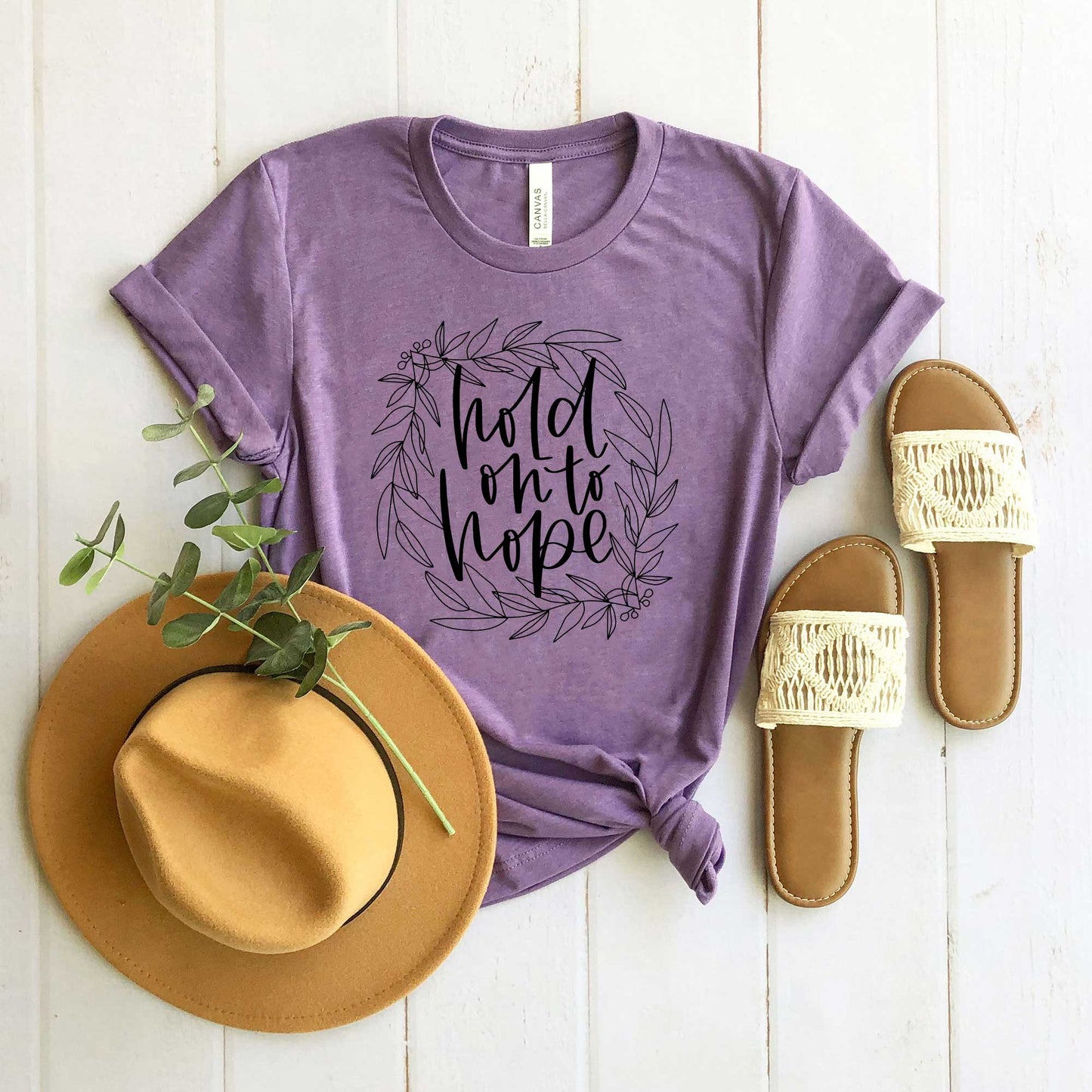 Hold On To Hope | Short Sleeve Crew Neck