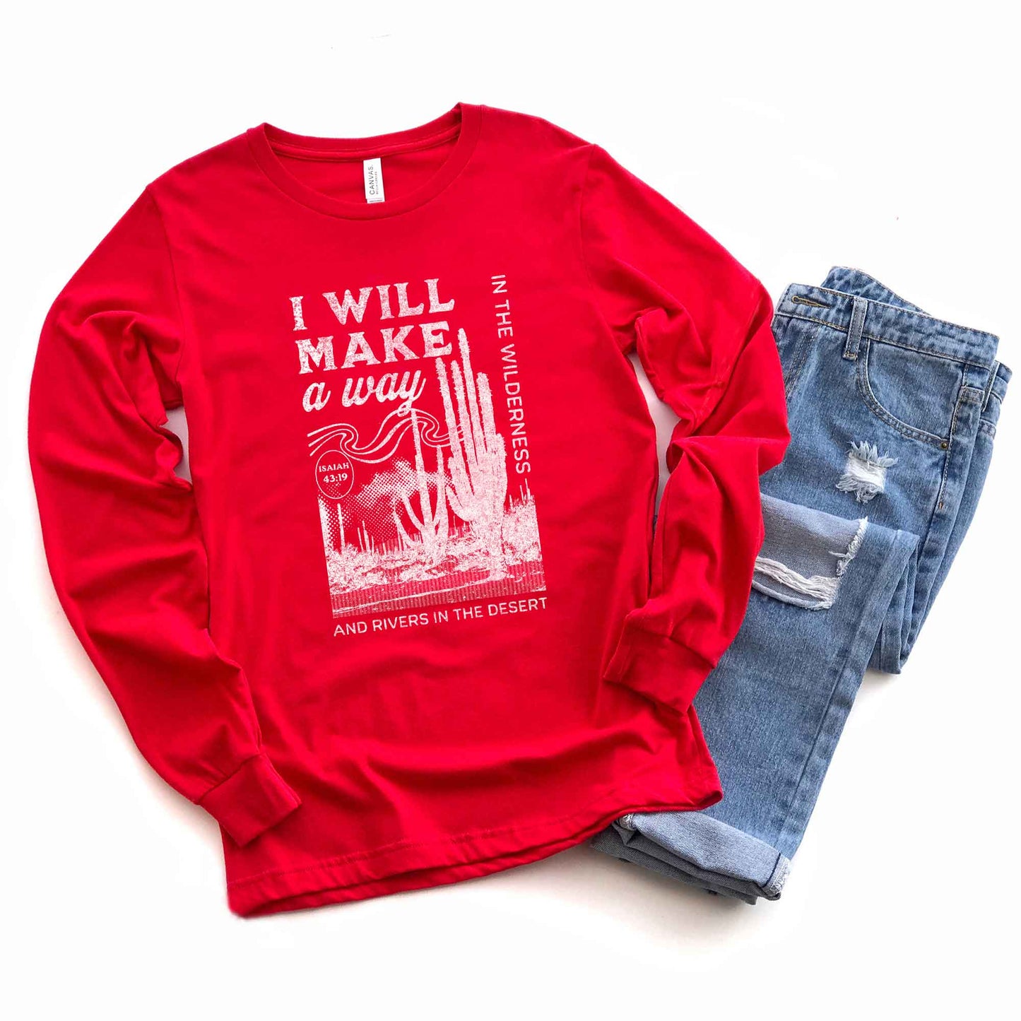 I Will Make A Way | Long Sleeve Crew Neck