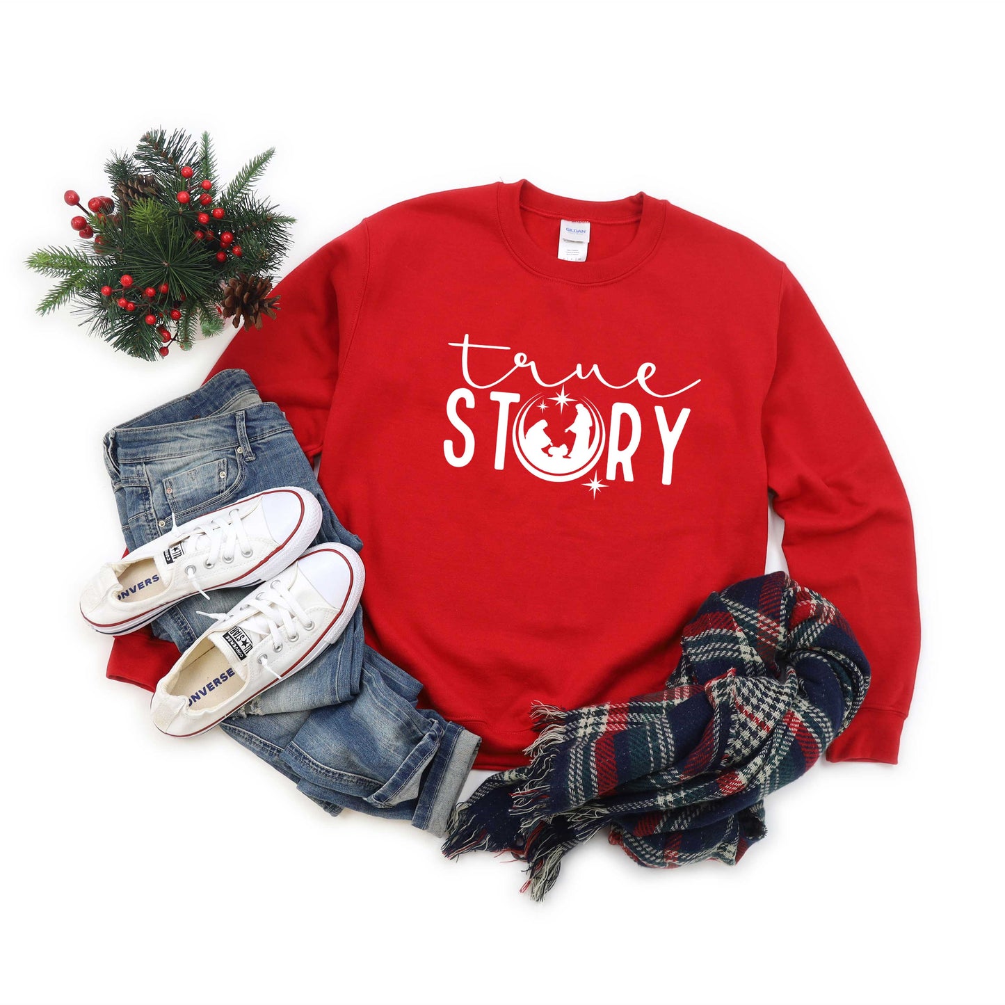 True Story Nativity | Sweatshirt