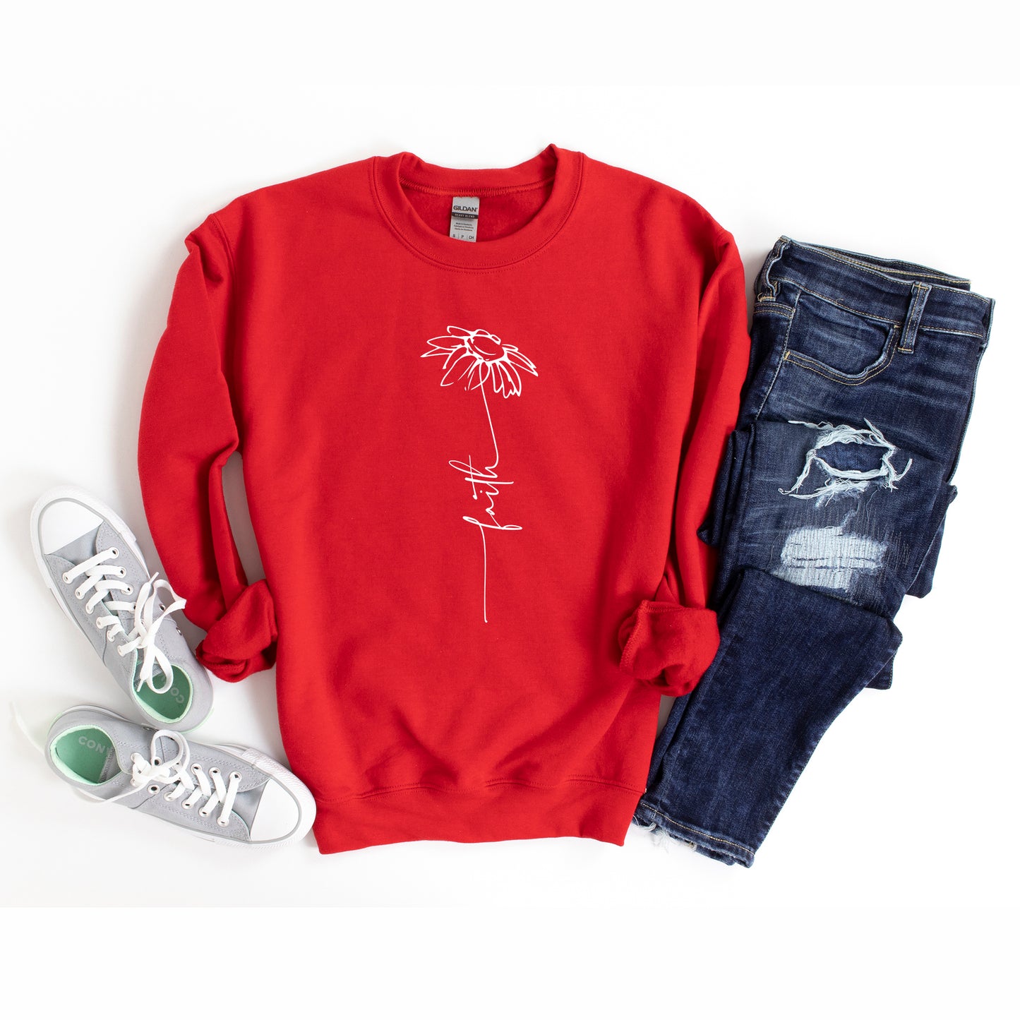 Faith Flower | Sweatshirt
