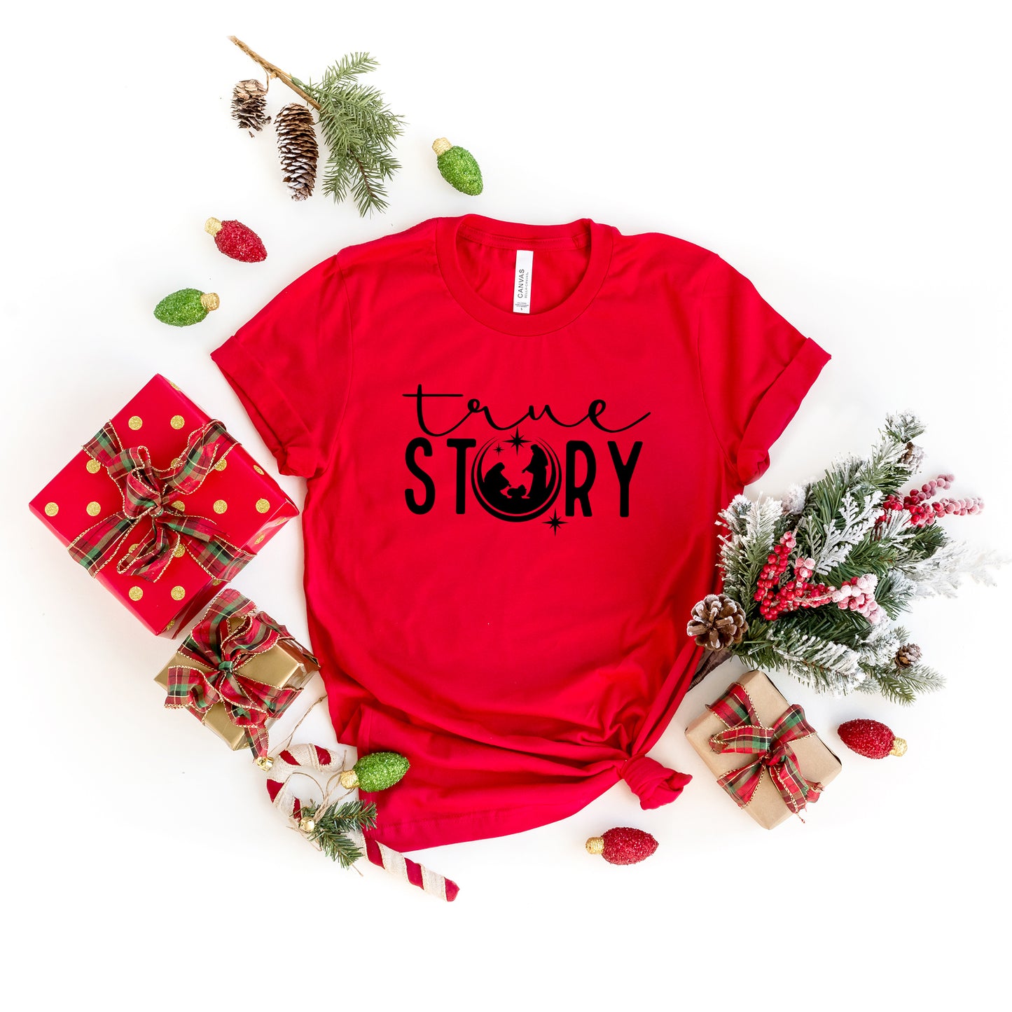 True Story Nativity | Short Sleeve Crew Neck