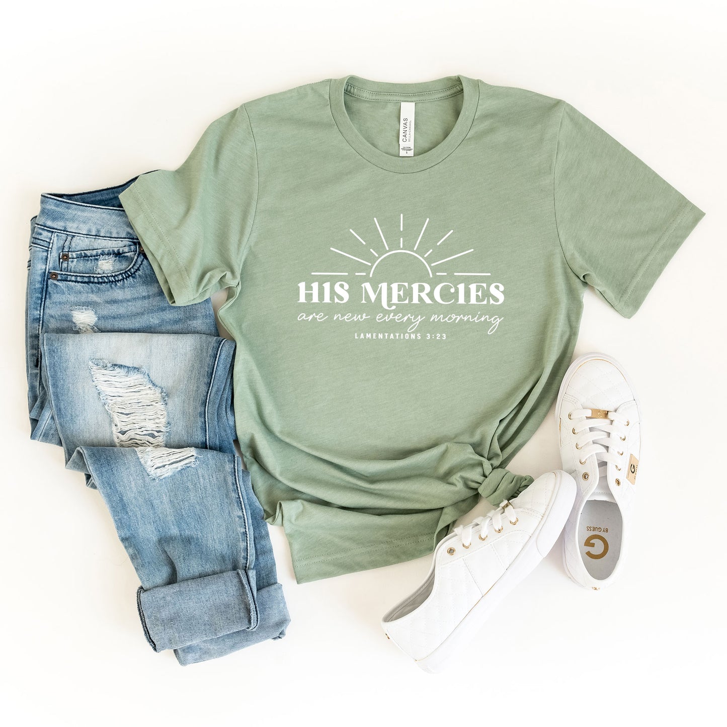 His Mercies | Short Sleeve Crew Neck