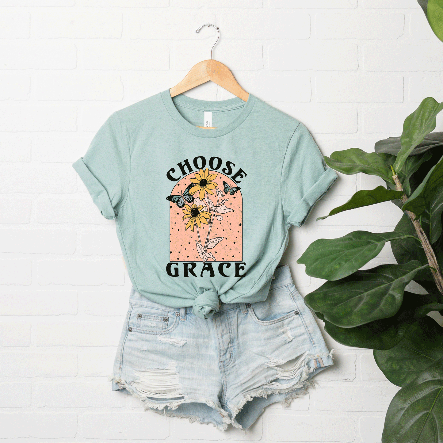 Choose Grace | Short Sleeve Crew Neck