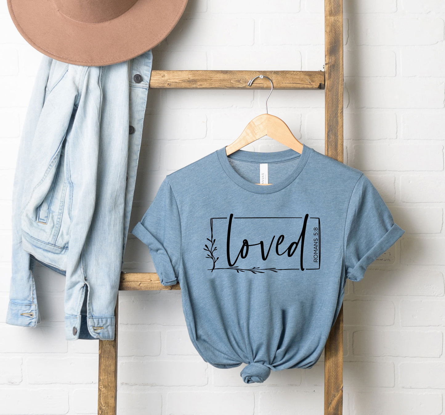 Loved Scripture | Short Sleeve Crew Neck