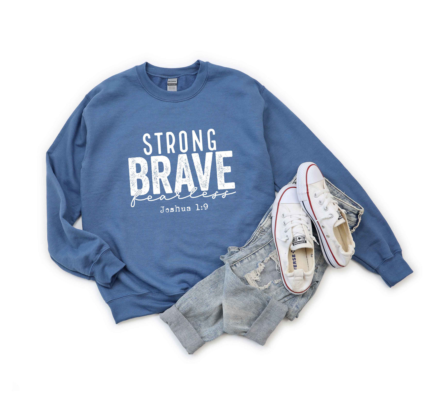 Strong Brave Fearless | Sweatshirt