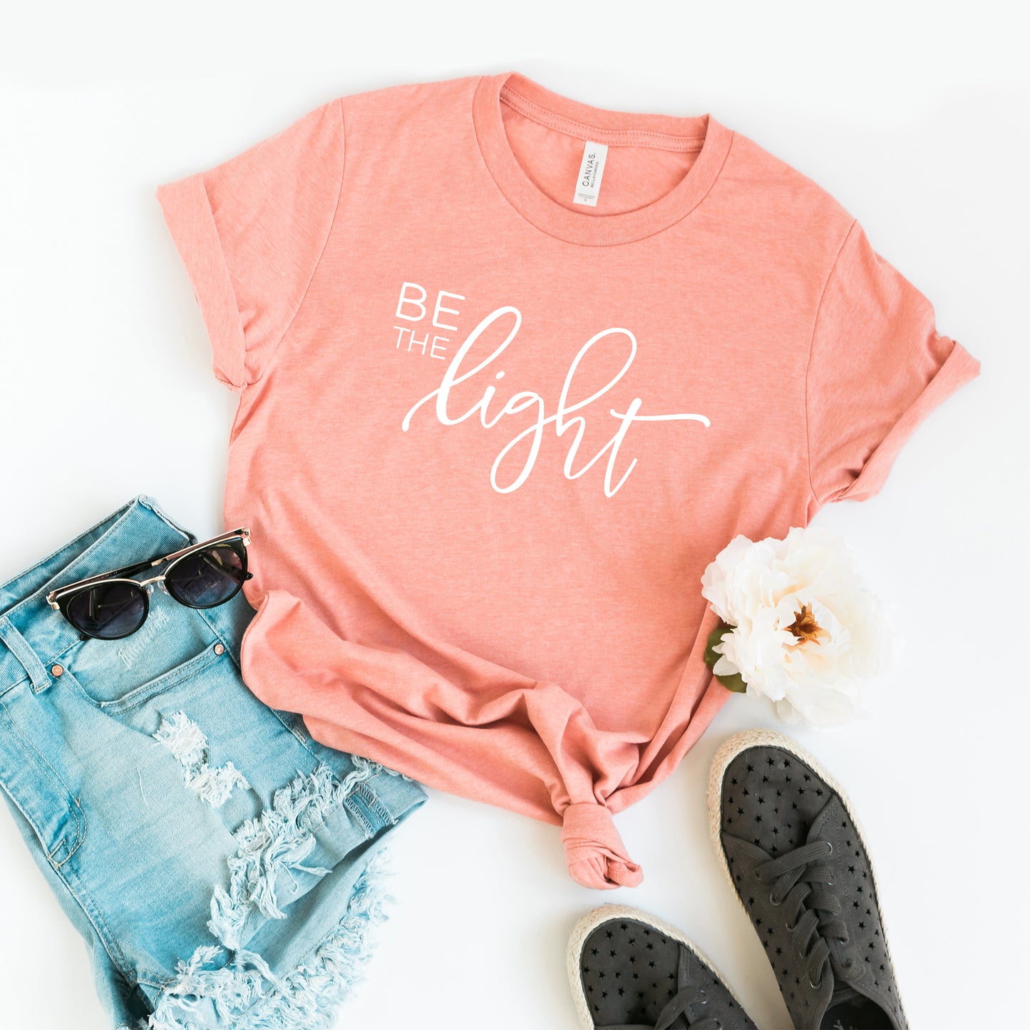 Be The Light | Short Sleeve Crew Neck