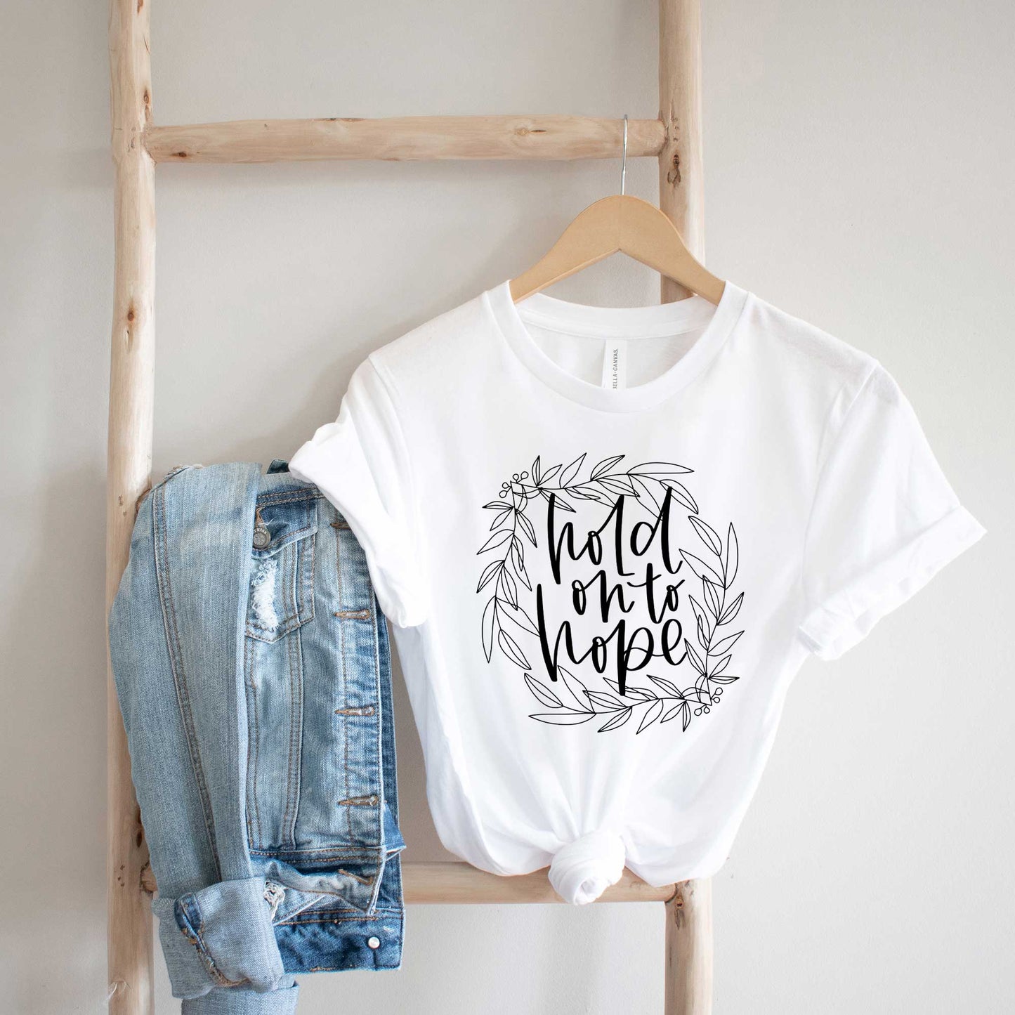 Hold On To Hope | Short Sleeve Crew Neck