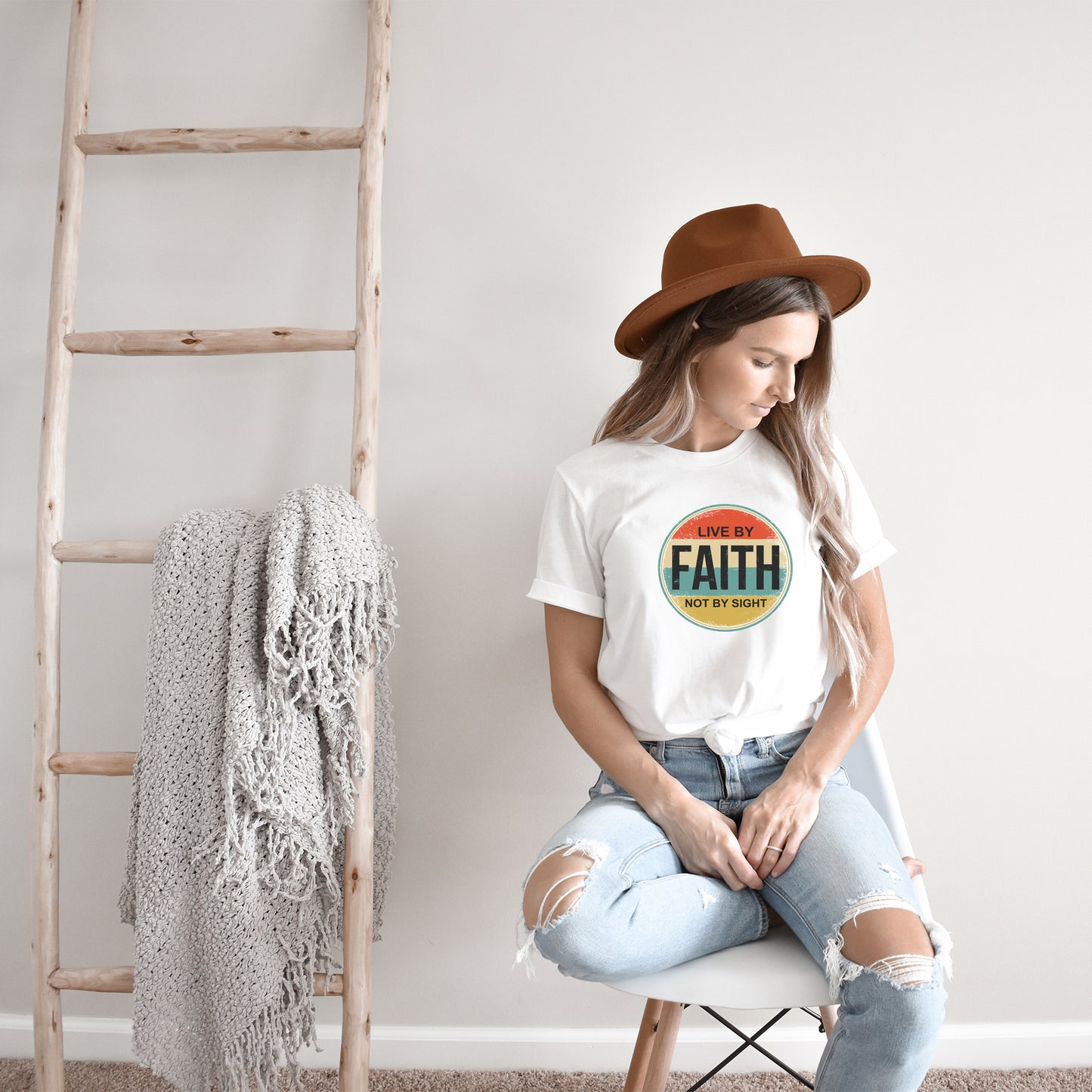 Live By Faith | Short Sleeve Crew Neck
