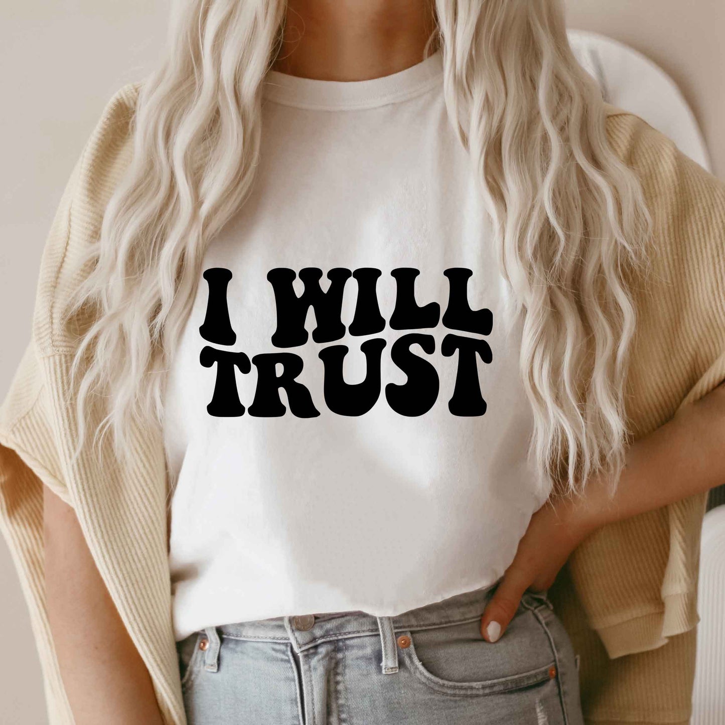 I Will Trust | Short Sleeve Crew Neck