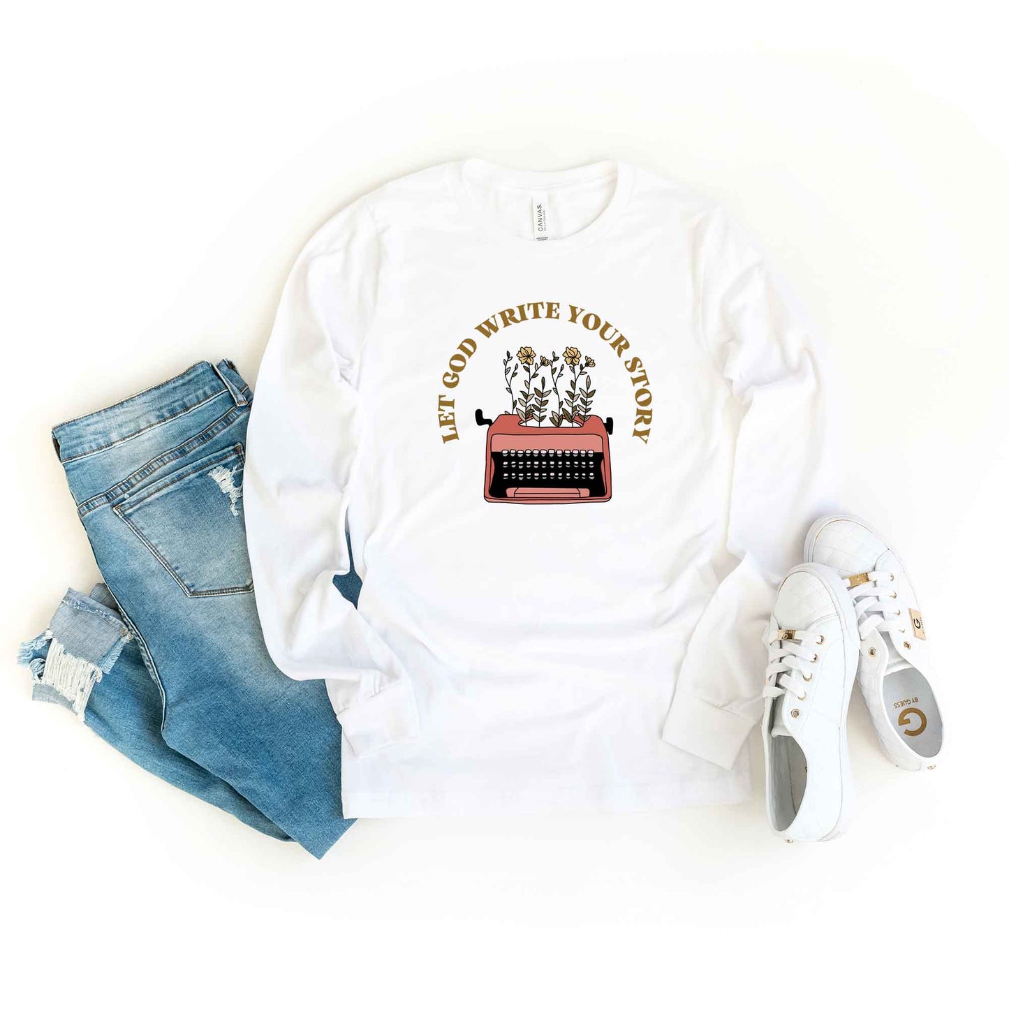 Let God Write Your Story | Long Sleeve Crew Neck