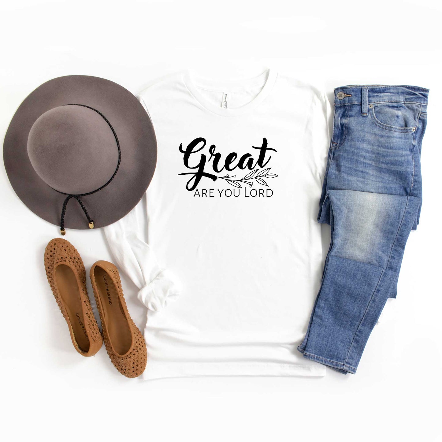Great Are You Lord | Long Sleeve Crew Neck