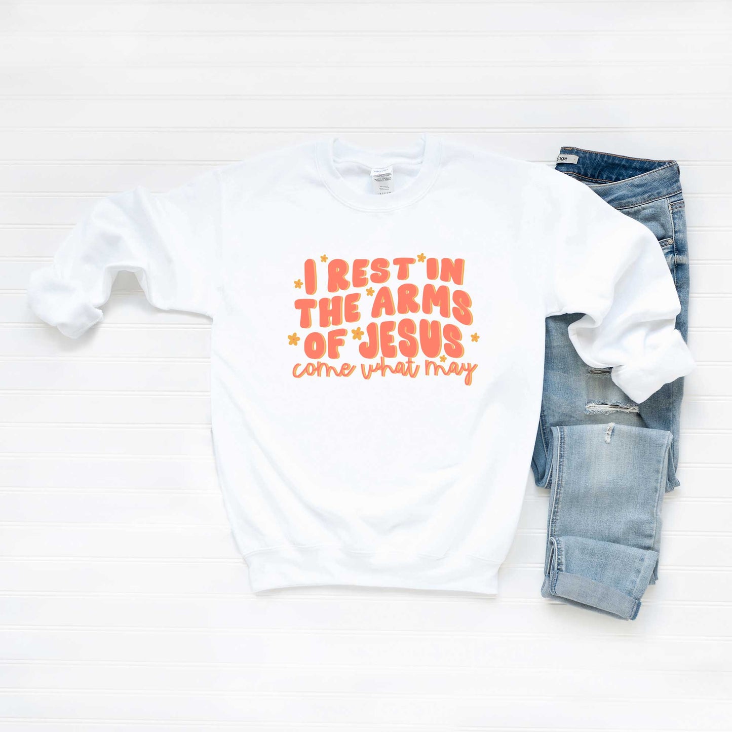 Rest Arms Of Jesus | Sweatshirt