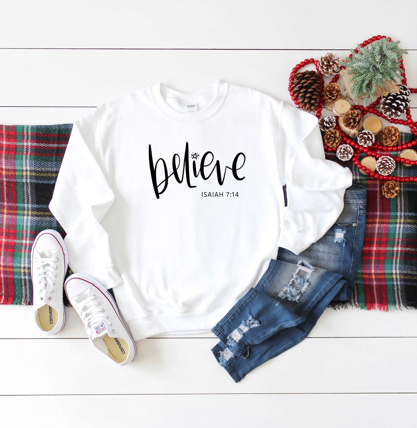 Believe Scripture | Sweatshirt