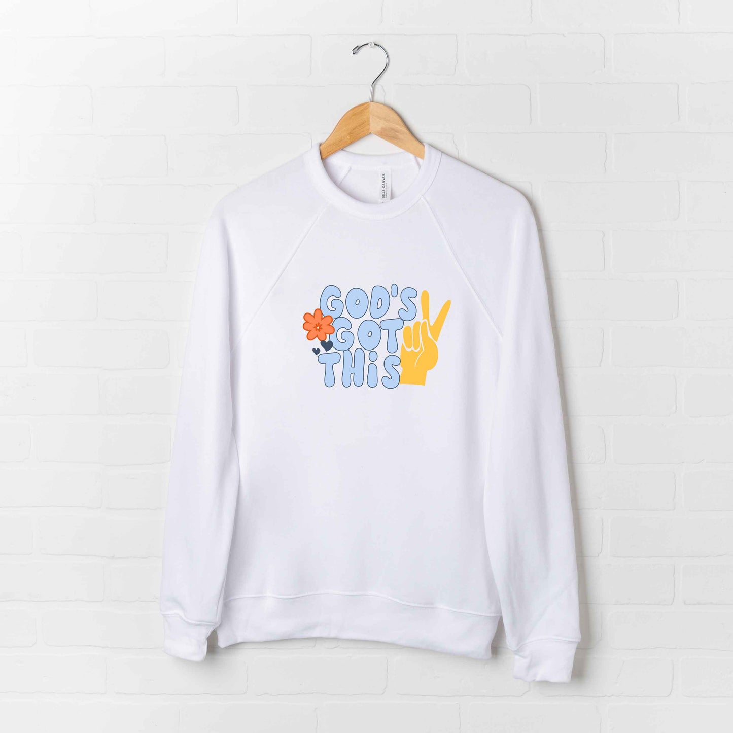 God's God This | Bella Canvas Premium Sweatshirt